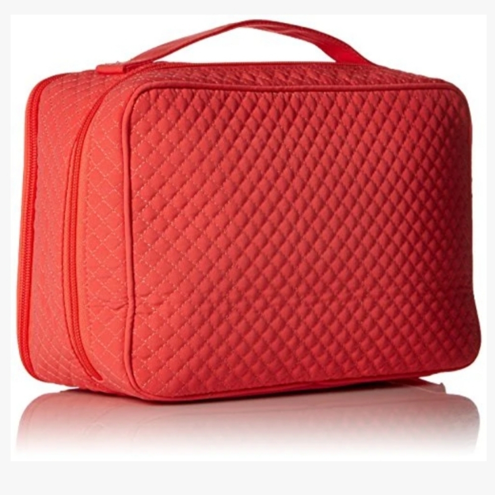 Vera Bradley Large Blush & Brush Case
